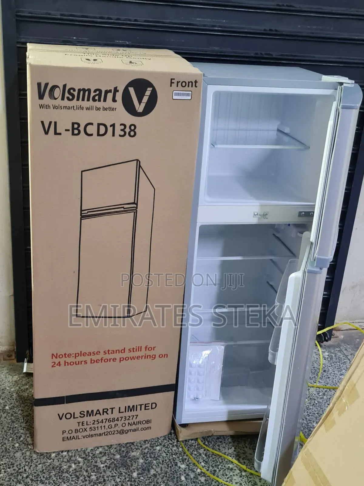 Volsmart 138l Double Door Top Freezer