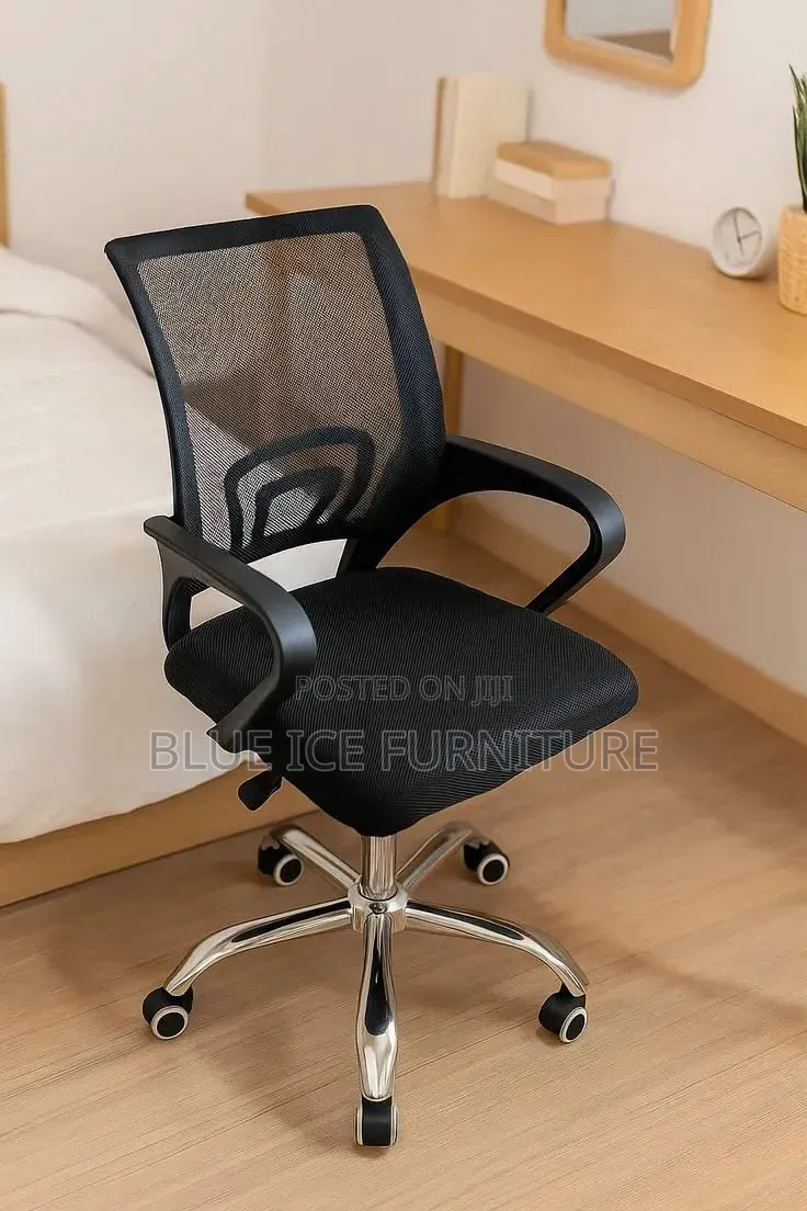 Office Chair;Mesh Office Chair With Chrome Base