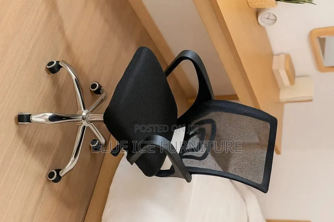Office Chair;Mesh Office Chair With Chrome Base