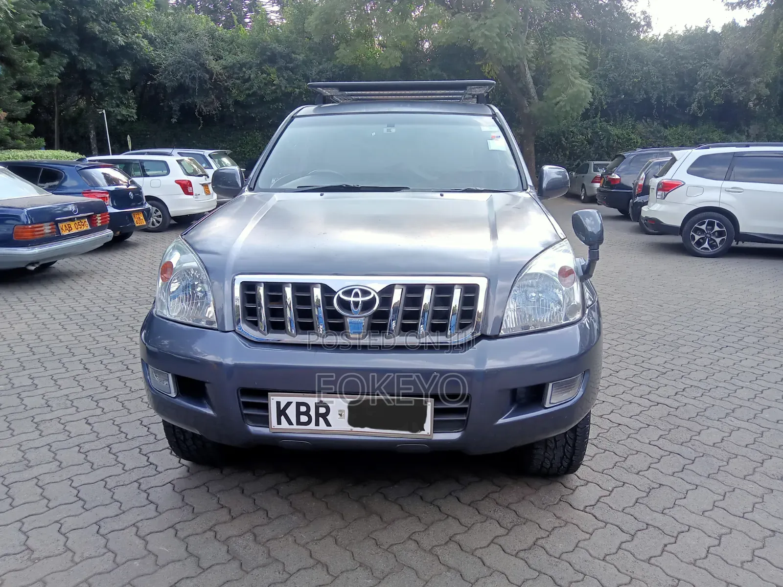 Toyota Land Cruiser Prado 2005 Gray