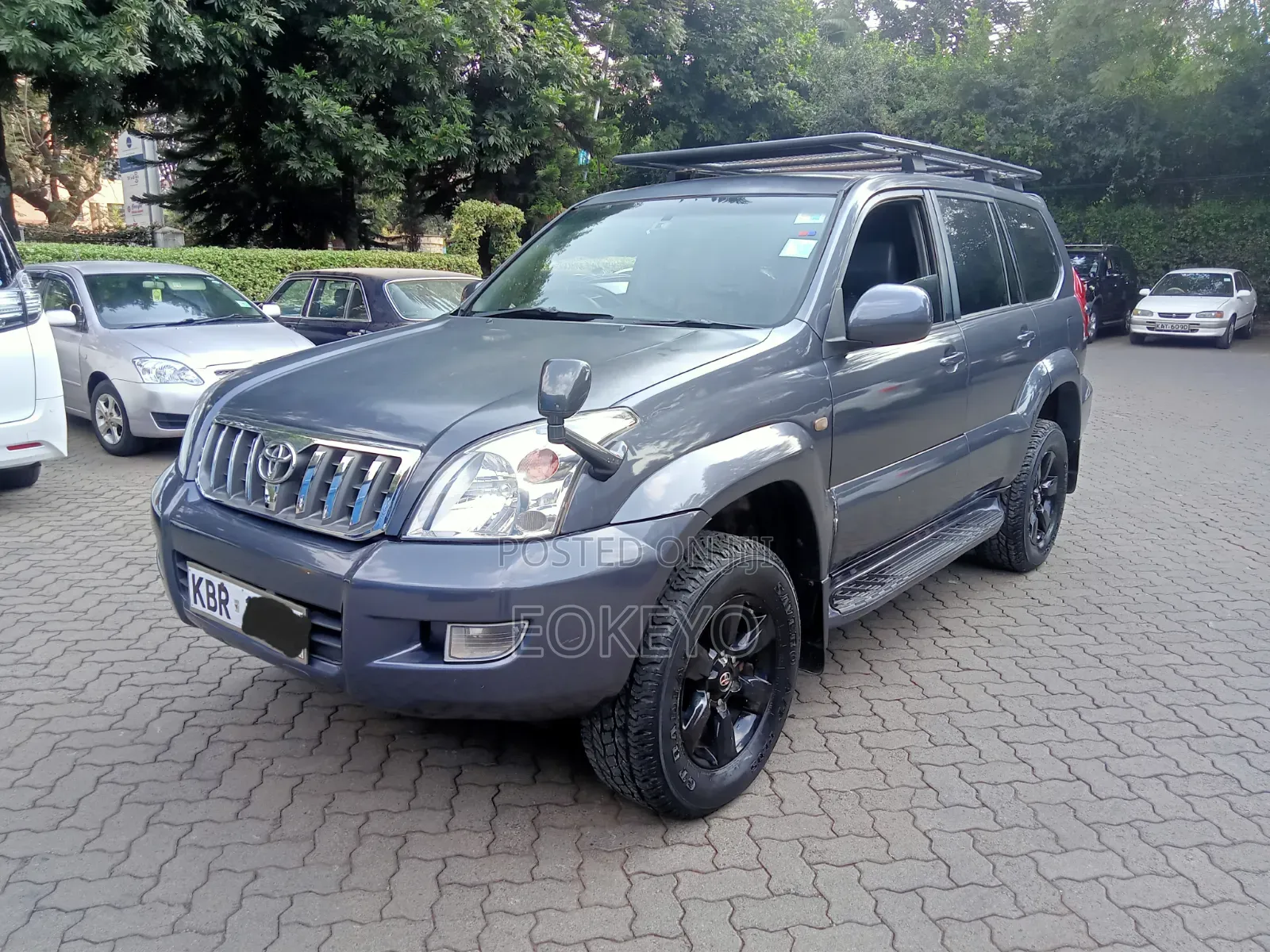 Toyota Land Cruiser Prado 2005 Gray