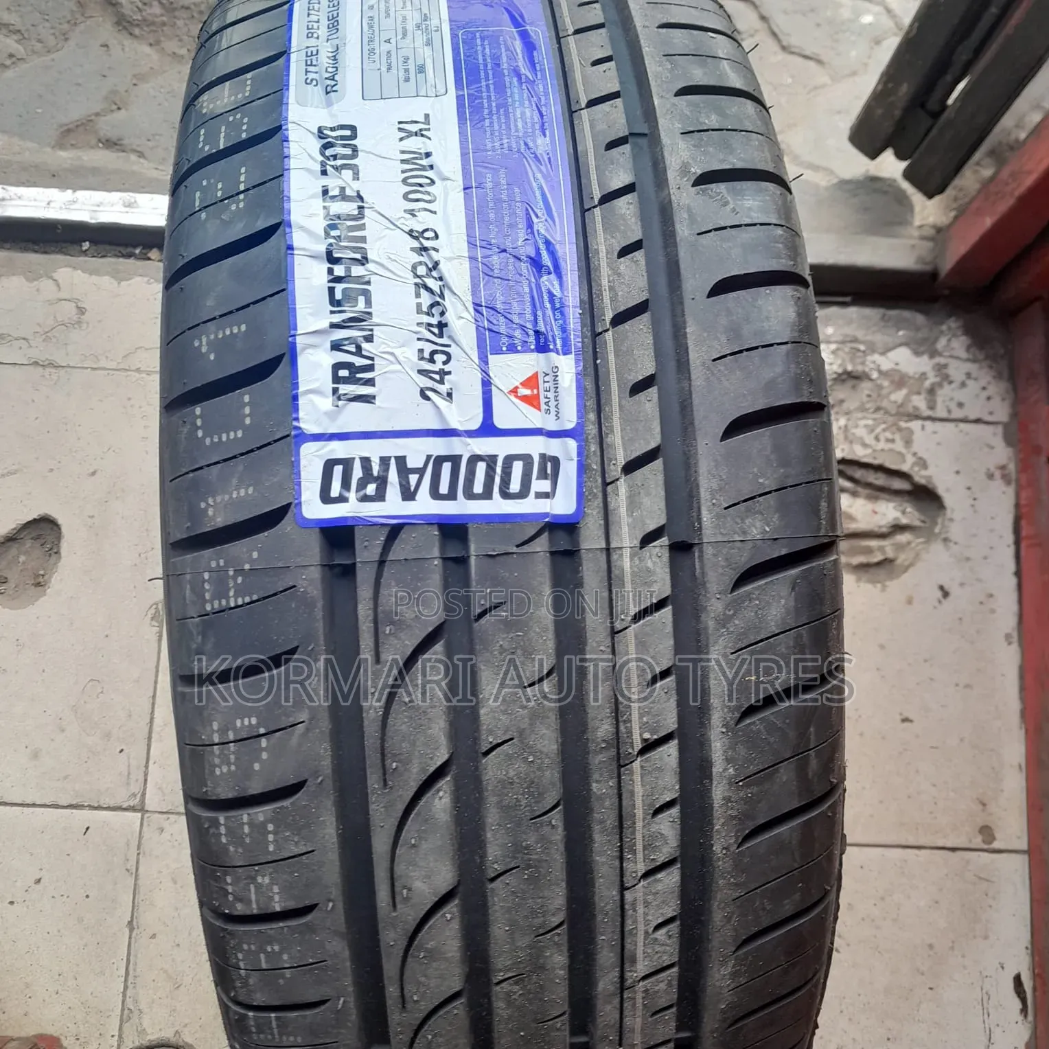 245/45r18 Goddard Tyre