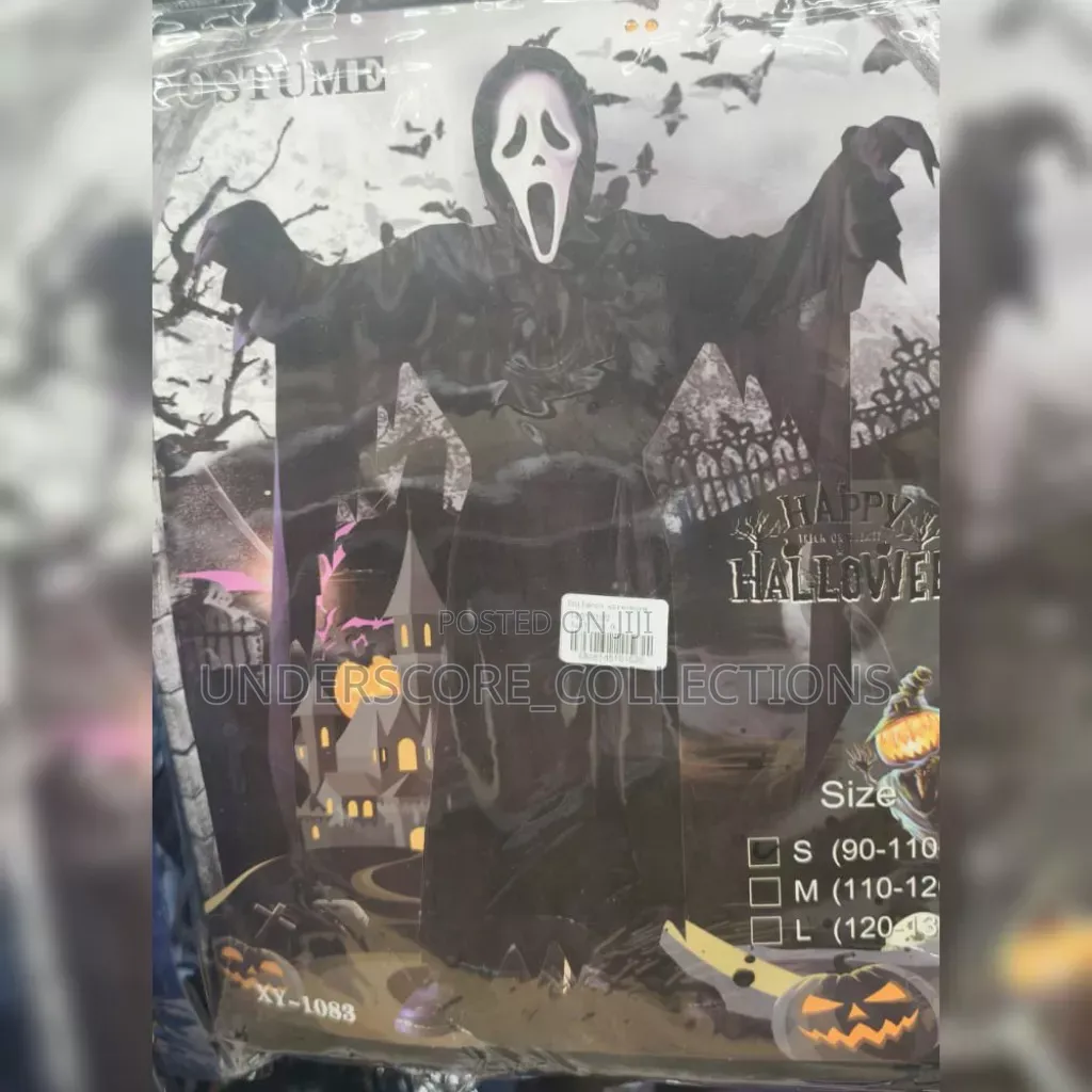 Ghost Face Kids Costume