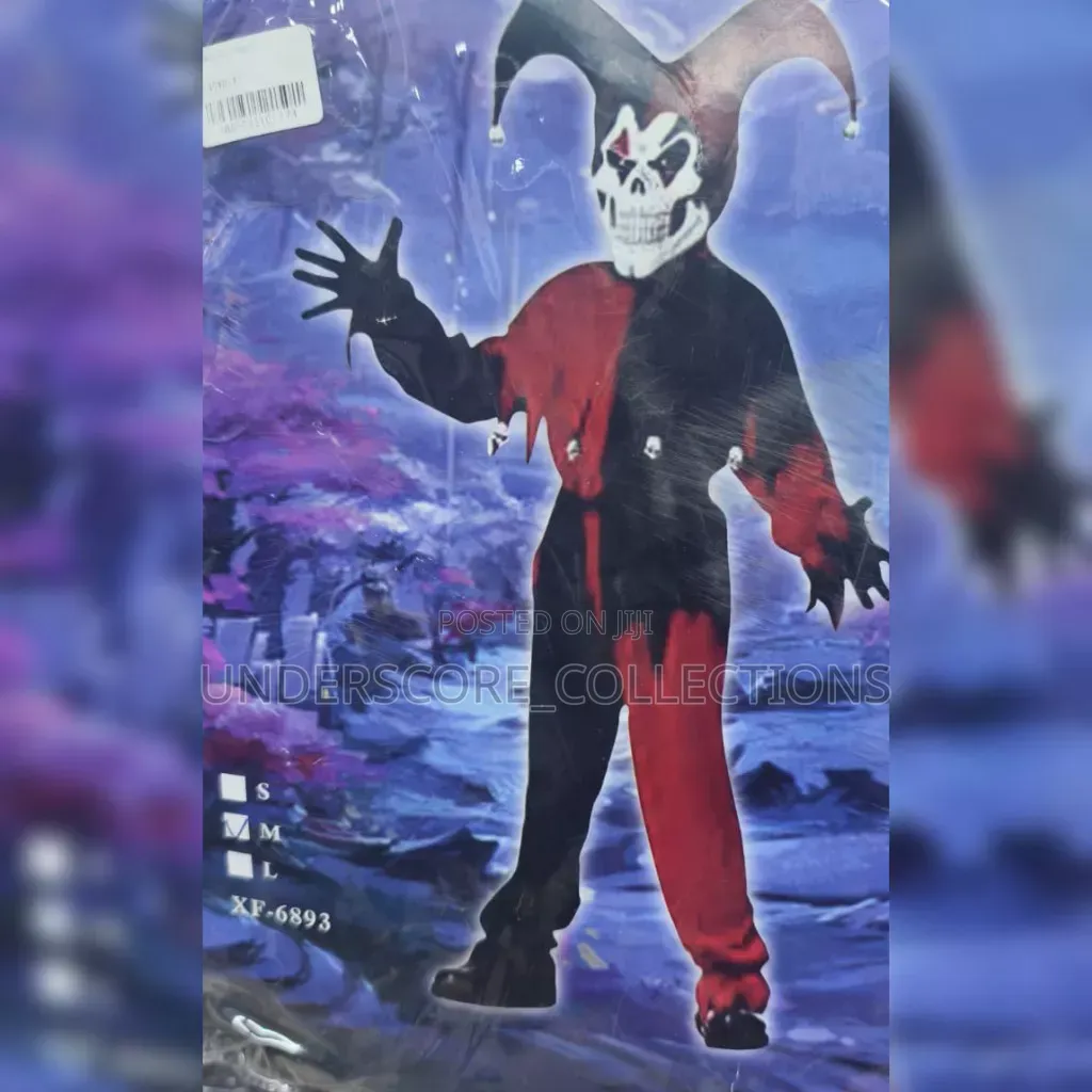 Evil Jester or Wicked Jester Children's Costume