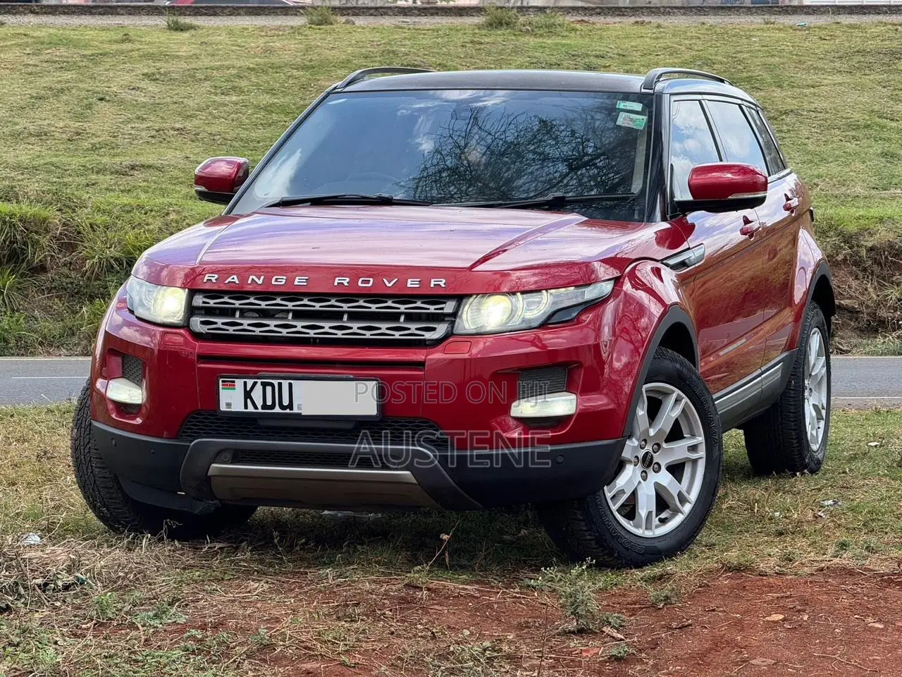 Land Rover Range Rover Evoque 2012 Red