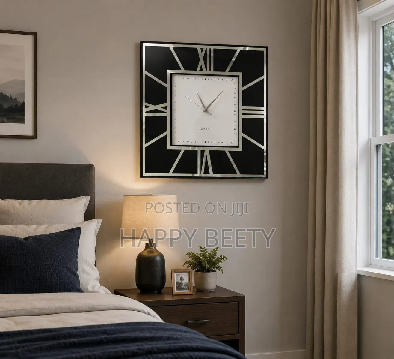 *50cm Luxury Wall Clock* Perfect for Addingclassy Look to Your Wall