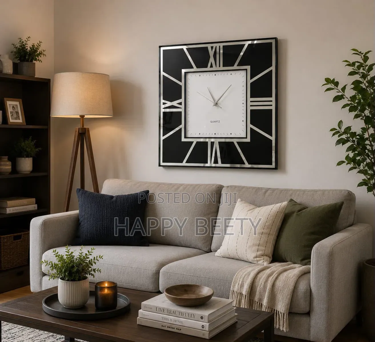 *50cm Luxury Wall Clock* Perfect for Addingclassy Look to Your Wall