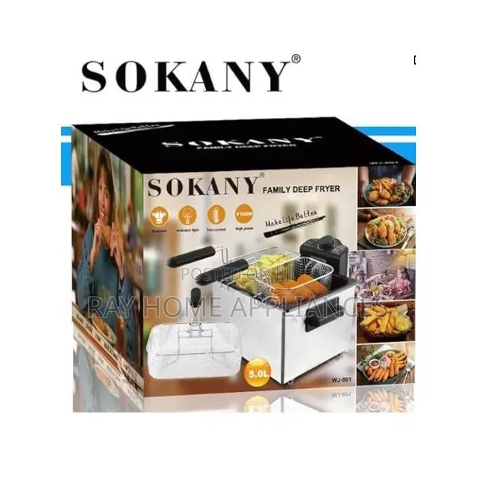 Sokany Family Deep Fryer 5L
Wj_801