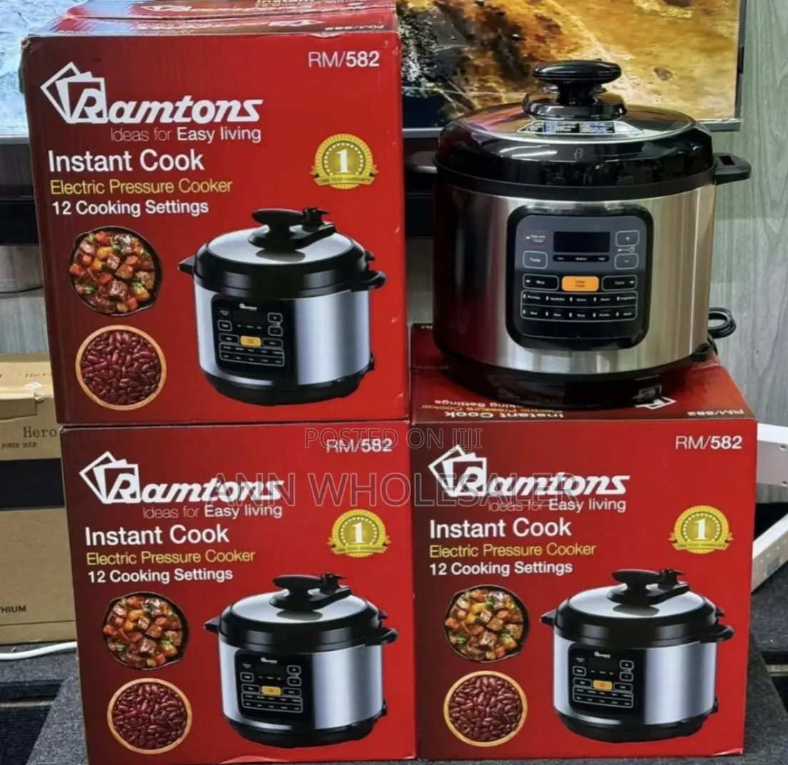 Ramtons 6litres Pressure Cooker Electric