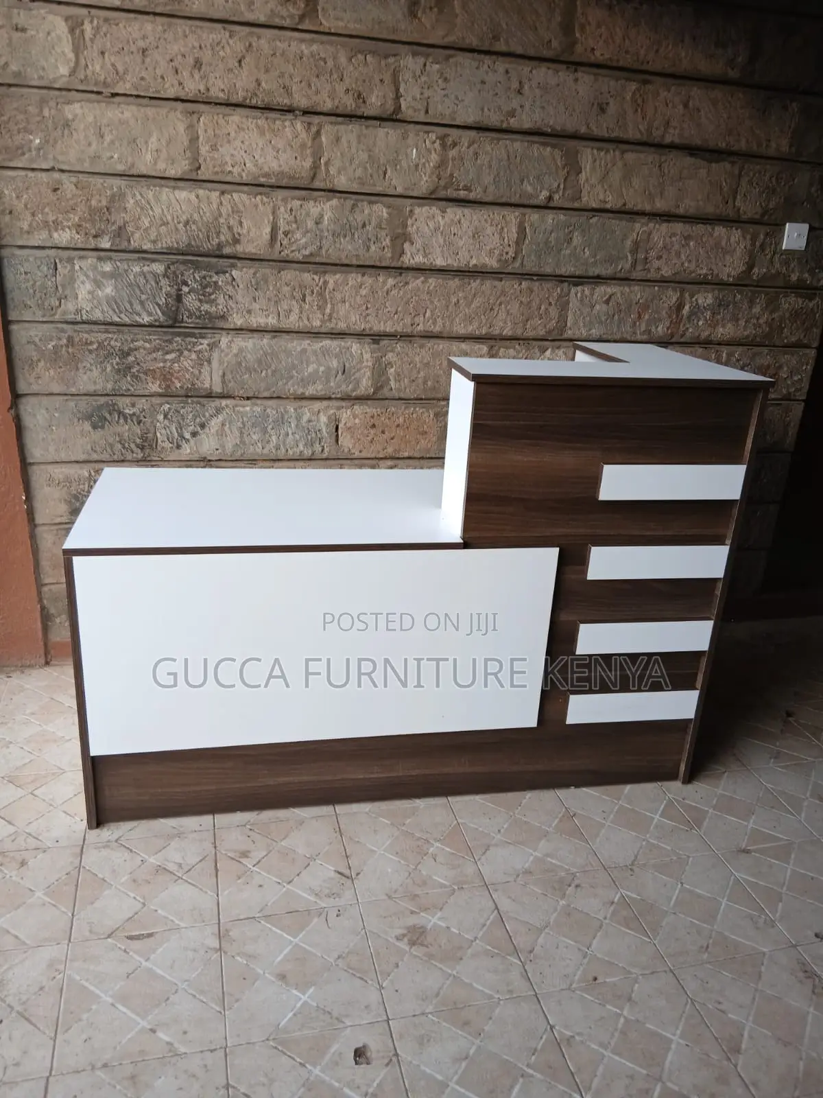 Customized Front Office Reception Desk-120cm