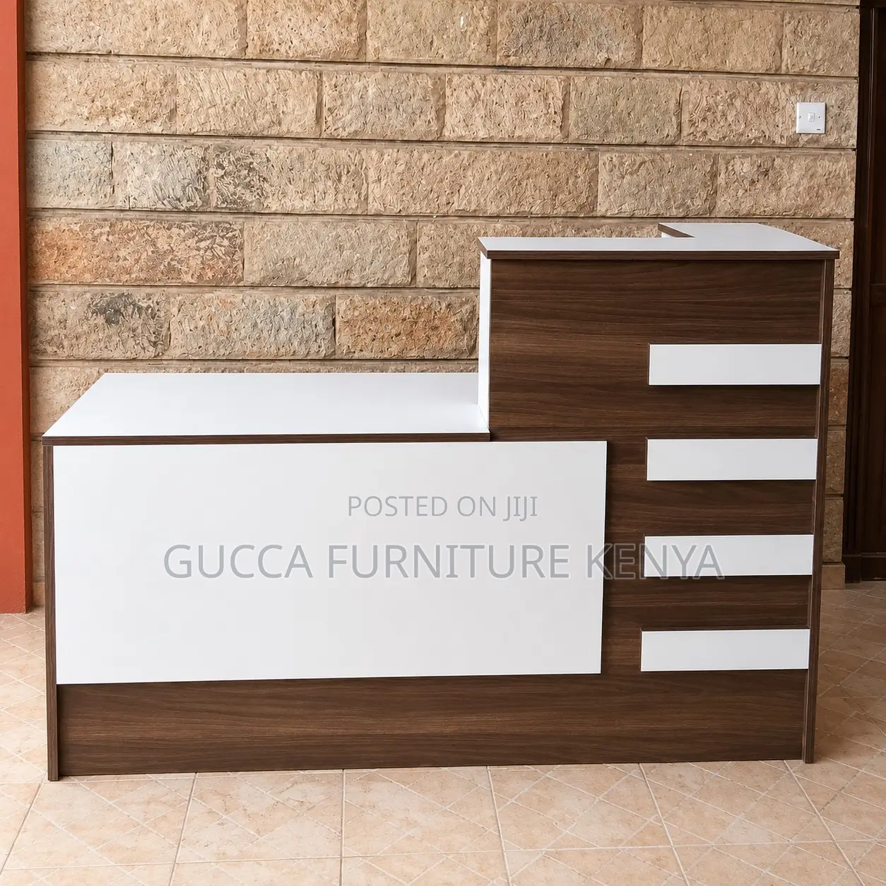 Customized Front Office Reception Desk-120cm