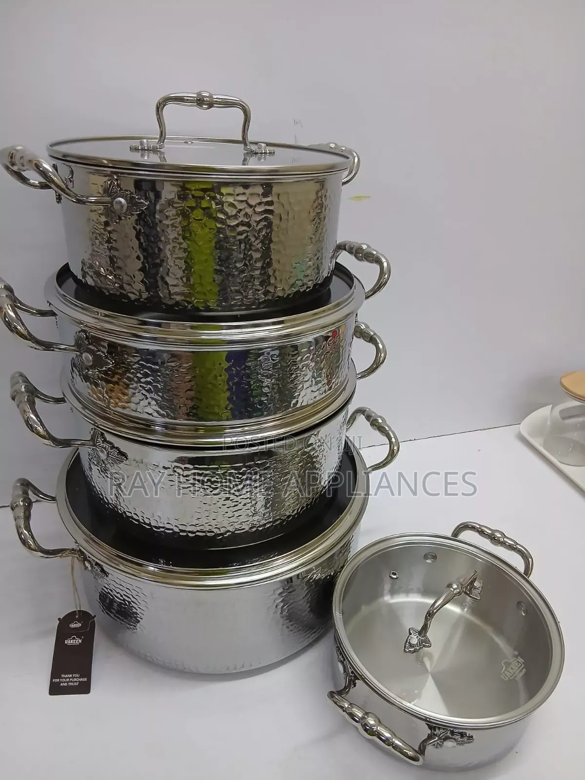 Premium High Quality Tripply S/S Stainless Steel Cookware Set