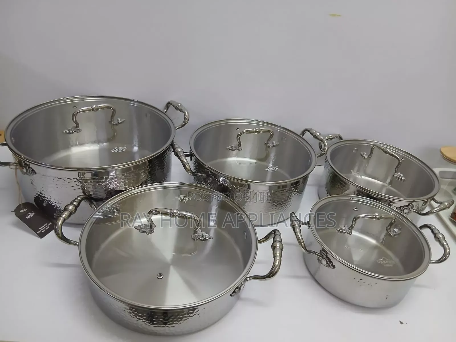 Premium High Quality Tripply S/S Stainless Steel Cookware Set