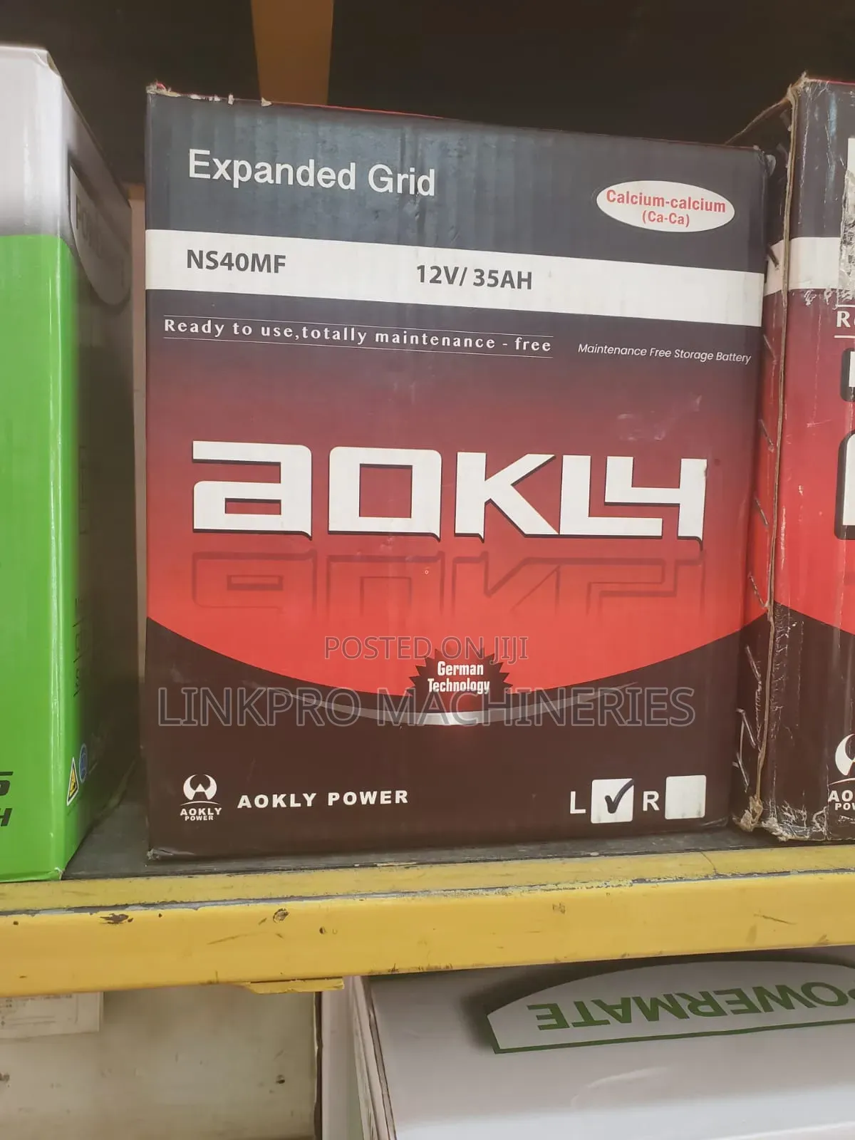 Aokly Ns40mf 35ah Car Battery