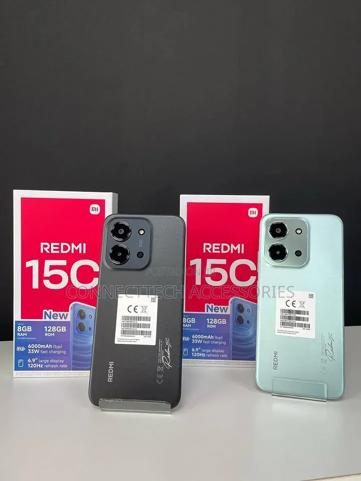 New Xiaomi Redmi 15C 4G 256 GB Red