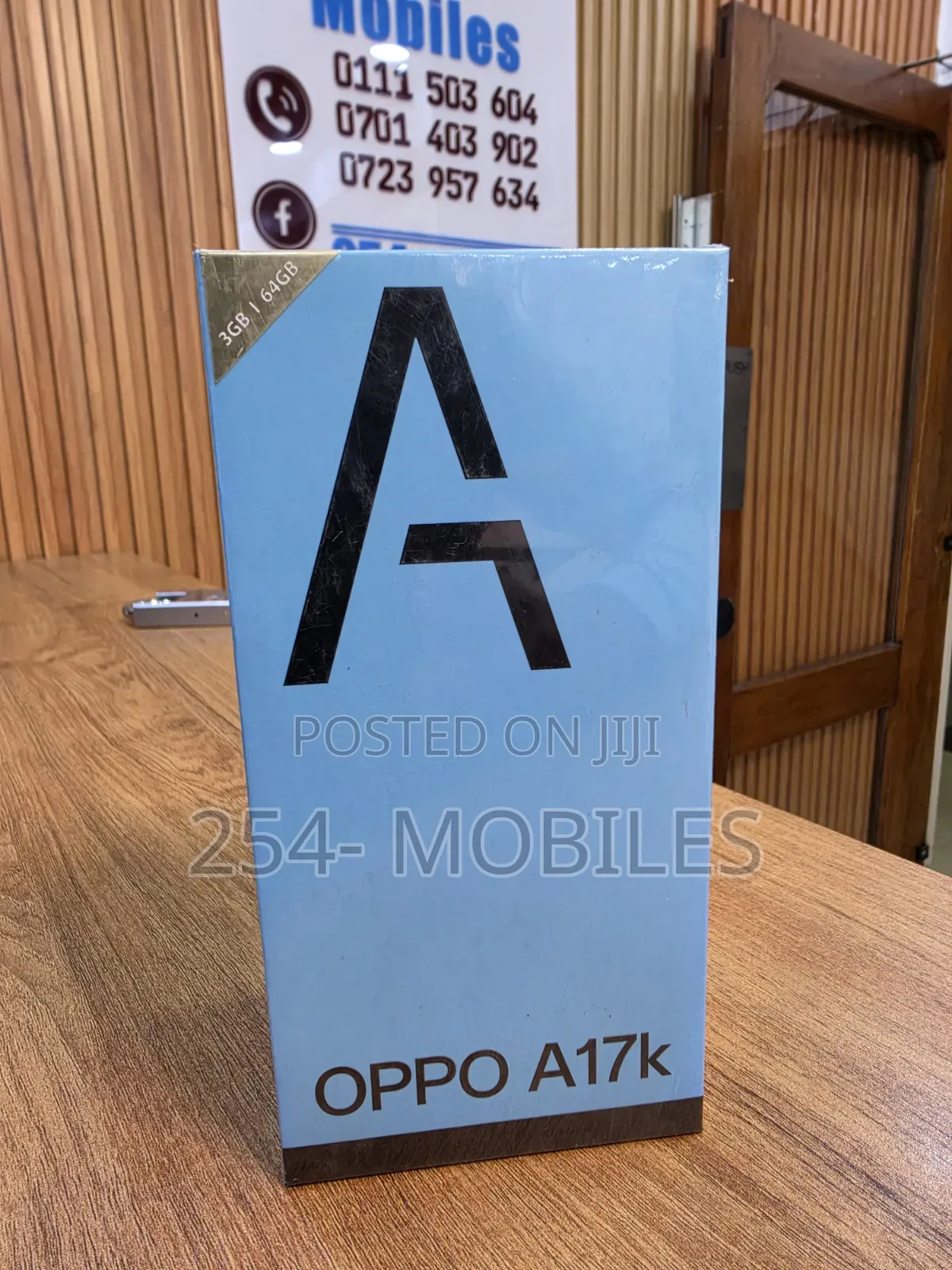 New Oppo A17K 64 GB Blue