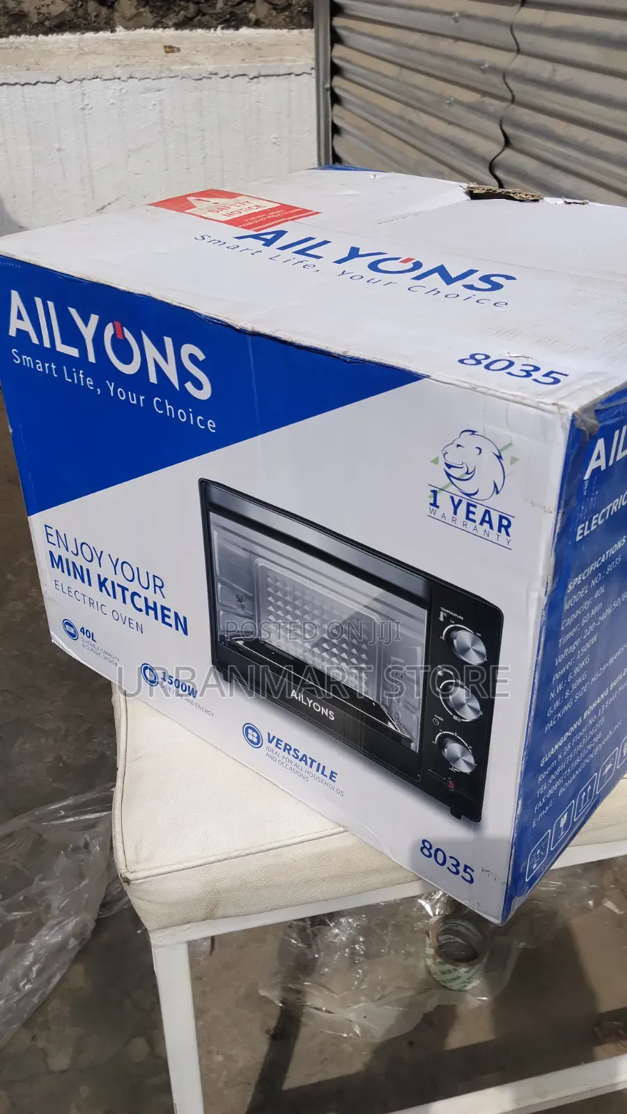 Ailyons Smart Life 40L Mini Kitchen Baking Oven 8035