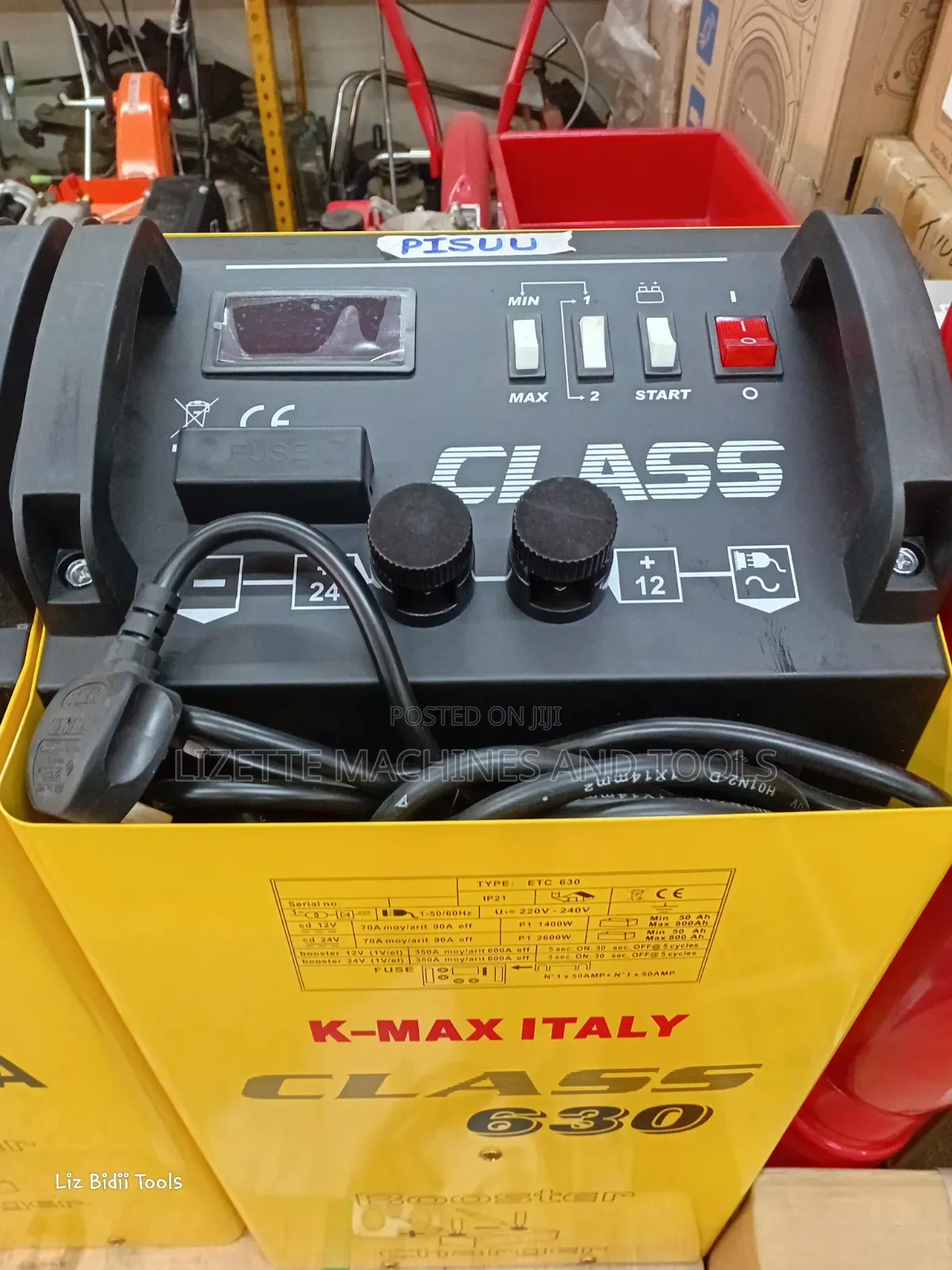 K-Max Italy 630ah Mobile Battery Charger
