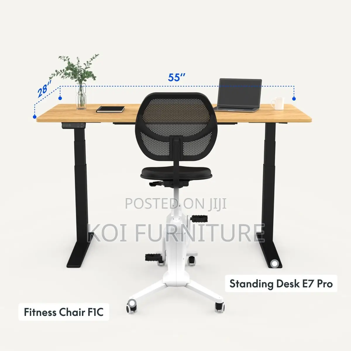 Office Desk; 1200mm Adjustable Top Moving Office Desk