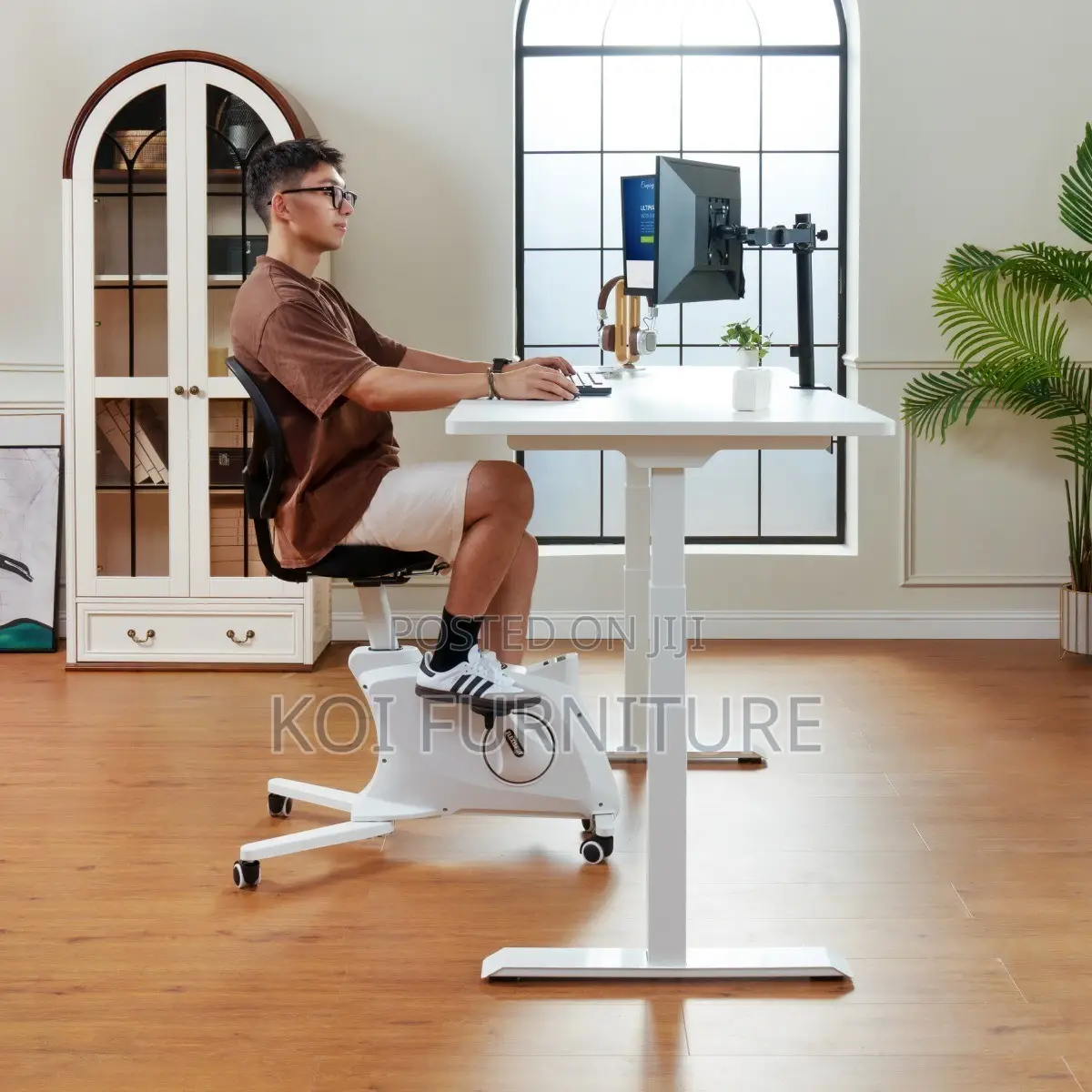 Office Desk; 1200mm Adjustable Top Moving Office Desk