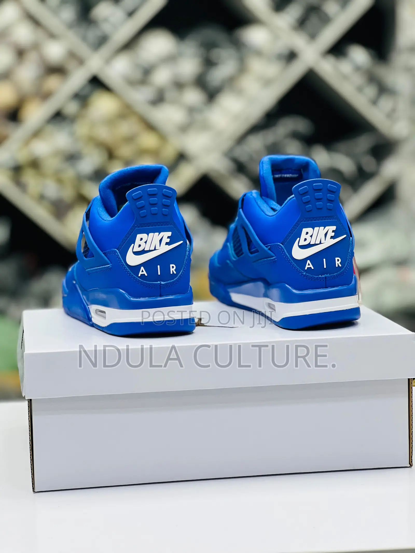 Nigel Sylvester X Air Jordan 4 Royal Blue