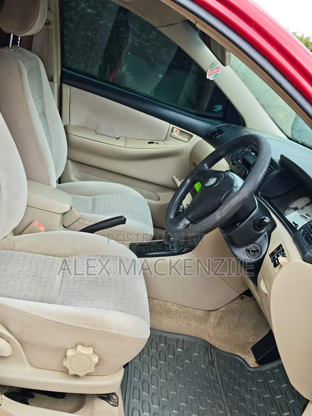 Toyota Corolla RunX 2003 Red