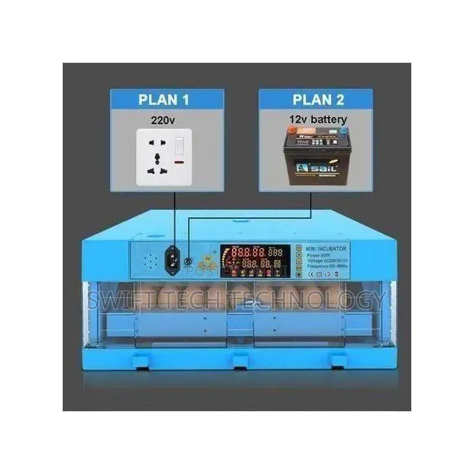 64-Eggs Automatic Egg Incubator Temperature Control