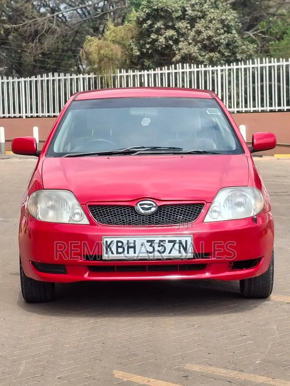 Toyota Corolla RunX 2003 Red