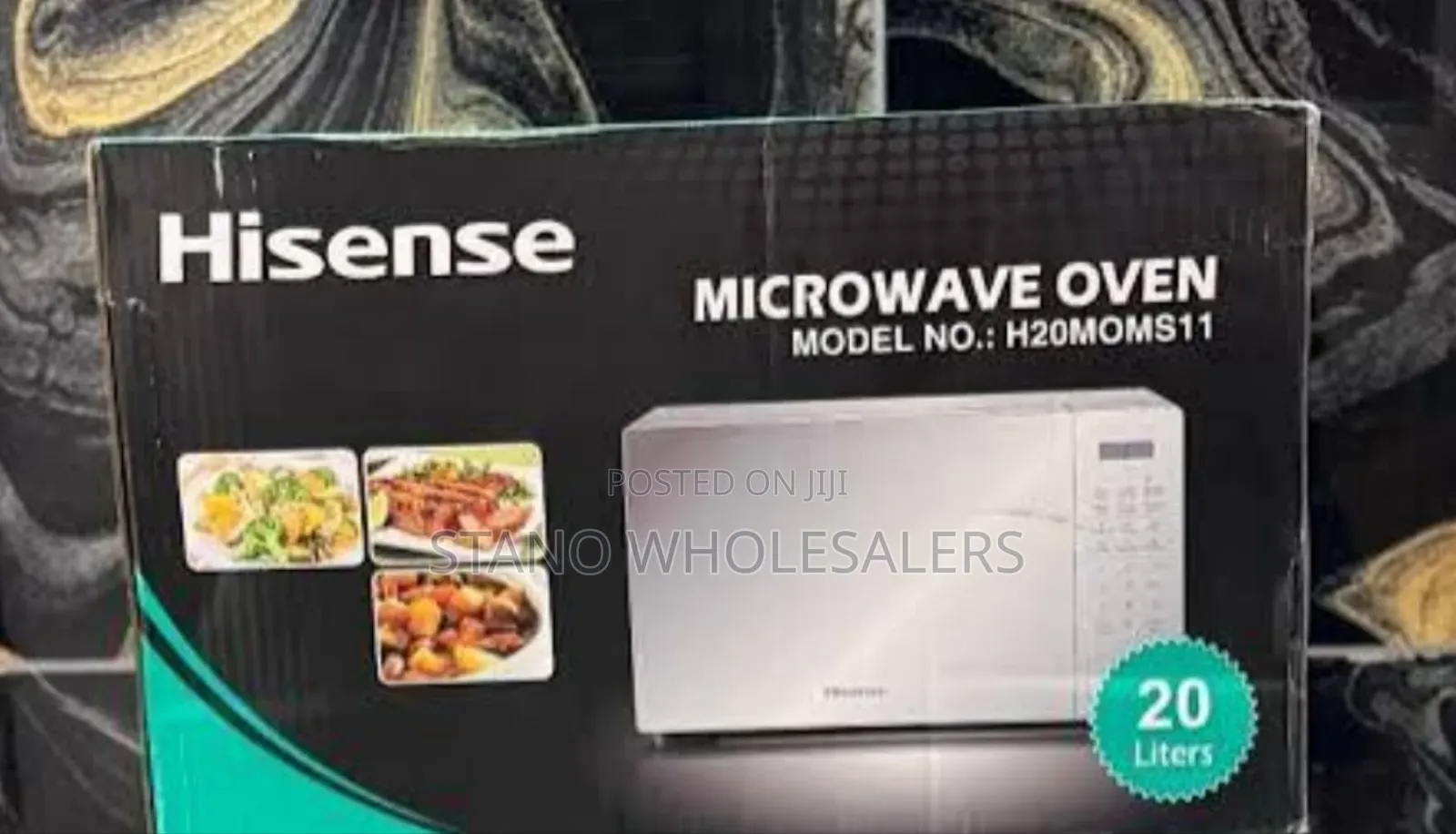 Silver Colour Hisense Digital Microwave Sl/9