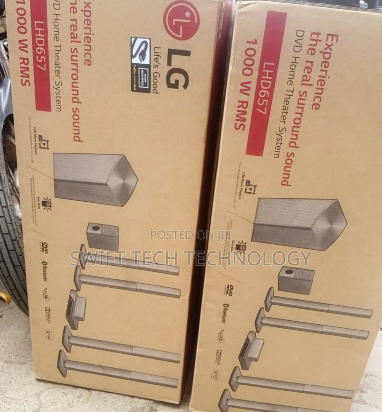 LG Home Theater LHD657 1000 Watts Home Theater