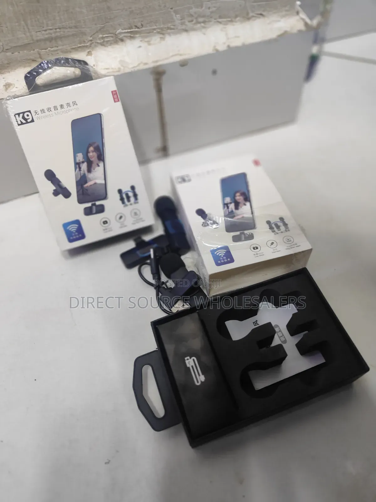  Dual Wireless Microphone Set for Vlogging, TikTok YouTube