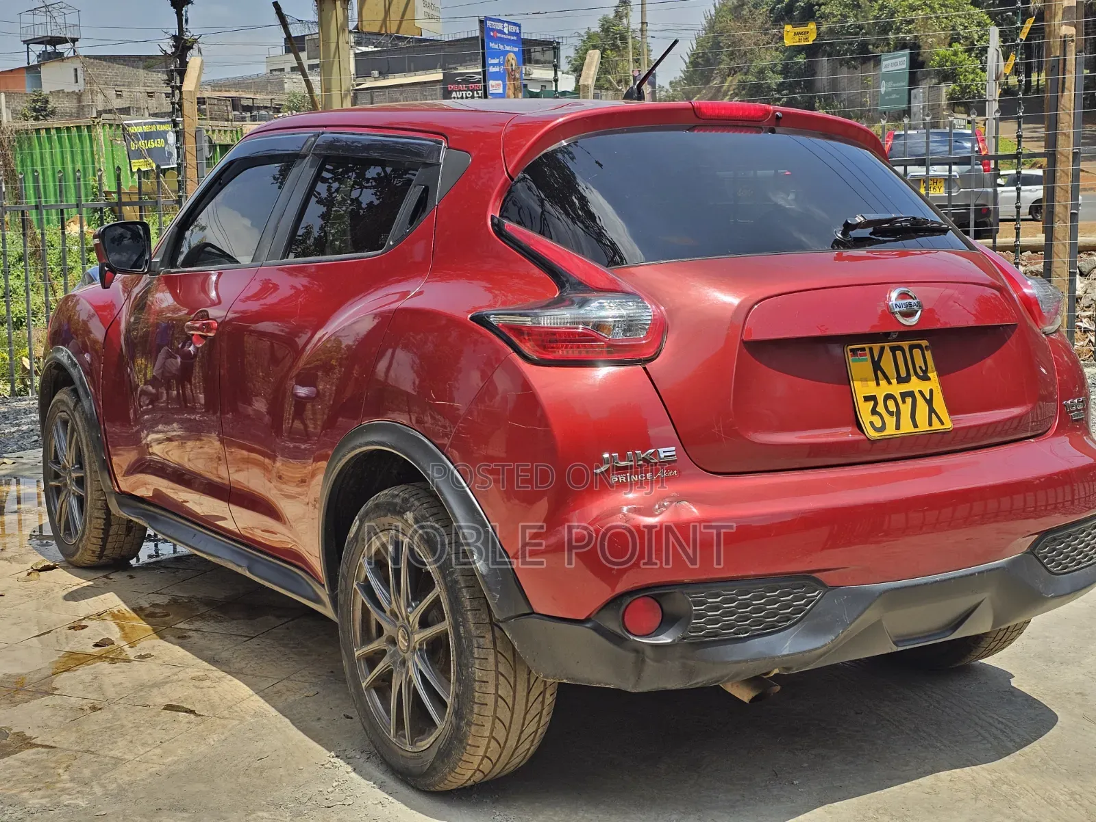 Nissan Juke 2016 Red