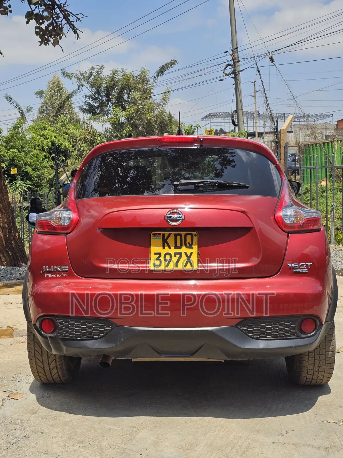 Nissan Juke 2016 Red