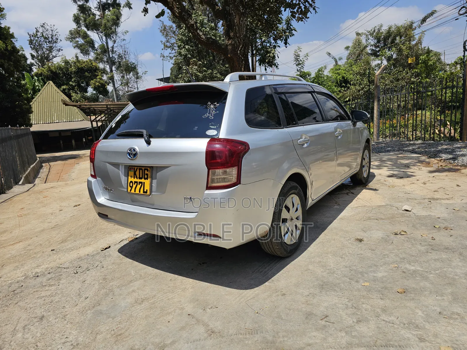 Toyota Corolla Fielder 2014 Silver