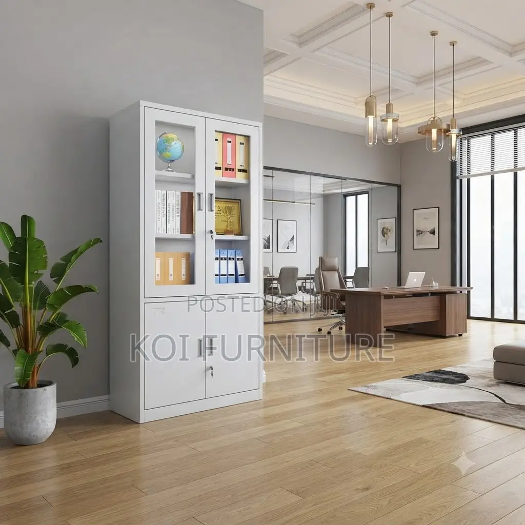 Office Cabinet; Two Doors Home Office File Storage Steel Cabinets