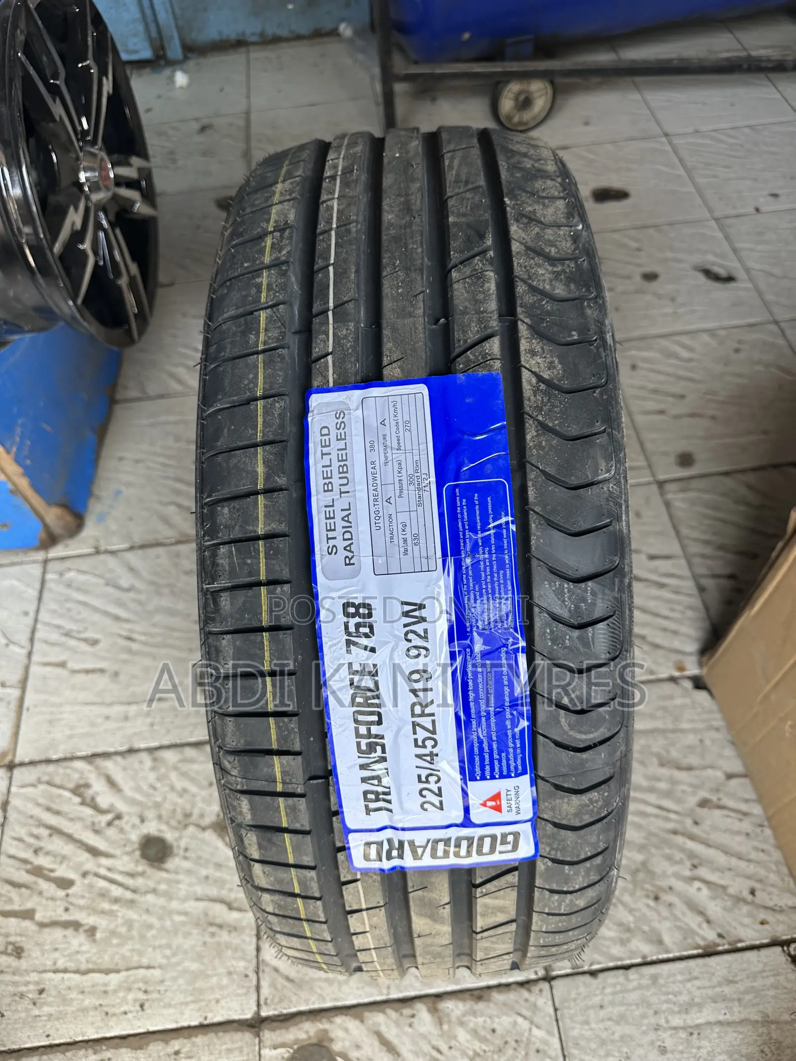 225/45r19 Goddard Tires