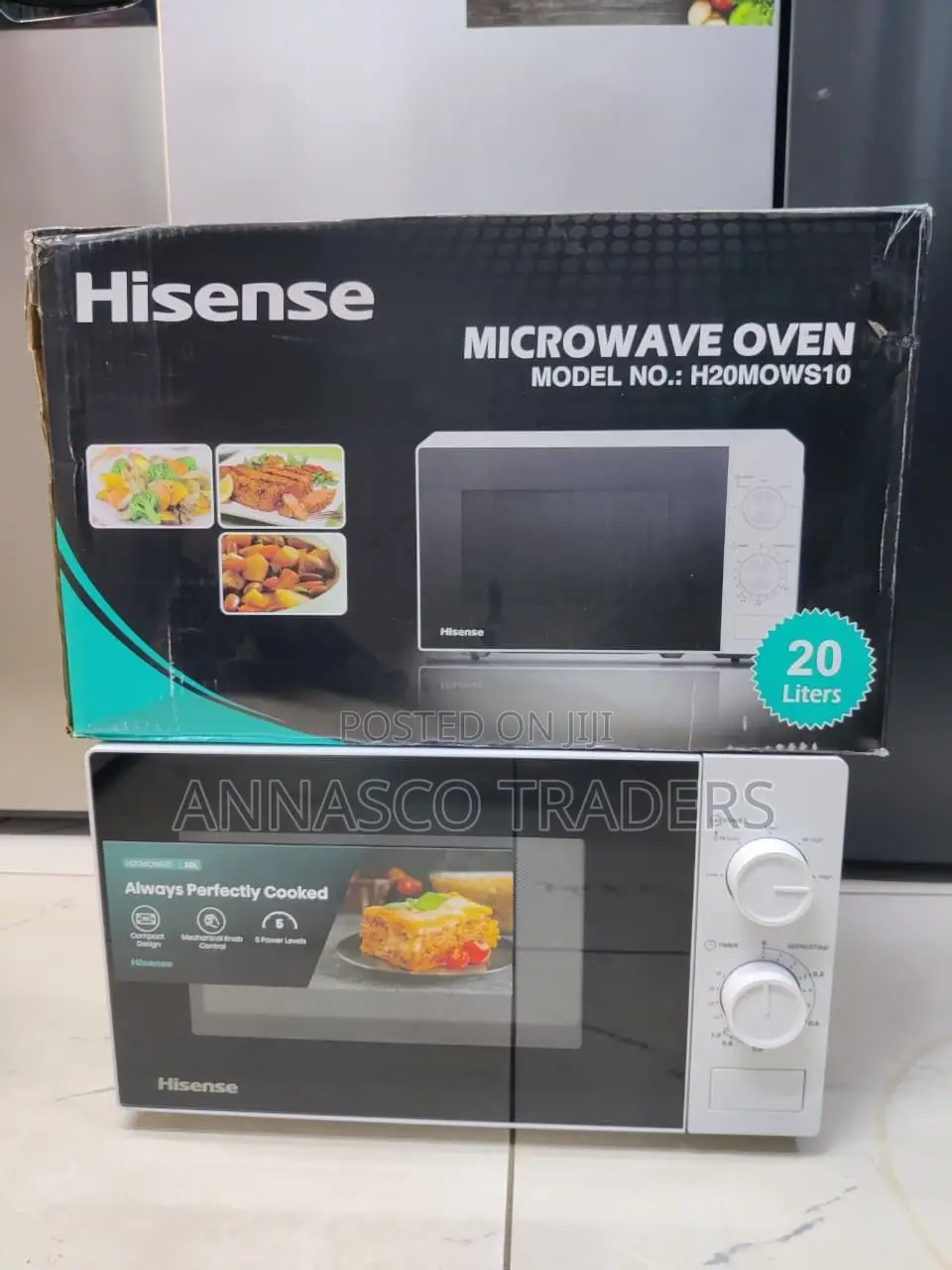 Hisense H20MOWS10 Is a 20-Litre Manual Countertop Microwave Oven