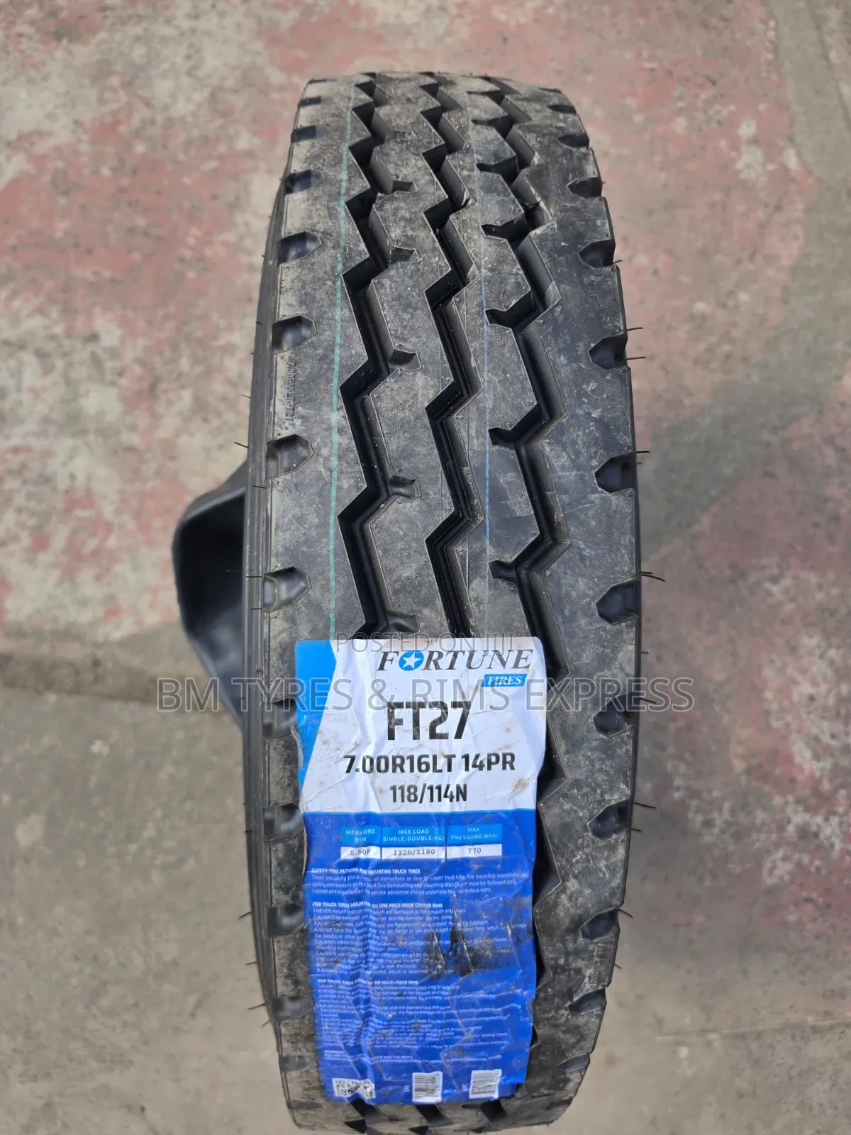 700r16 Fortune Tires (Allposition) Commercial.