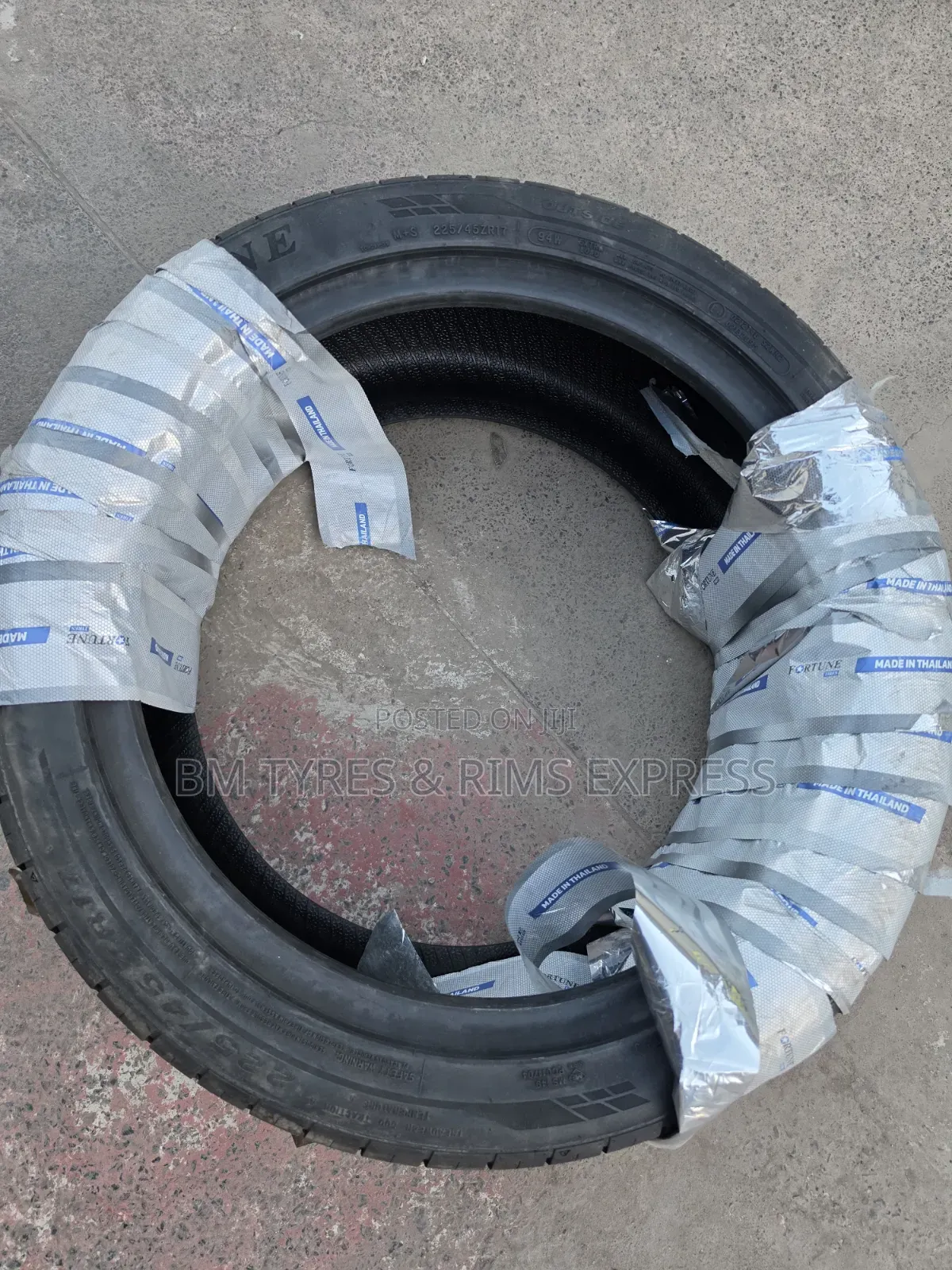 225 /45 R17 Fortune Tires.