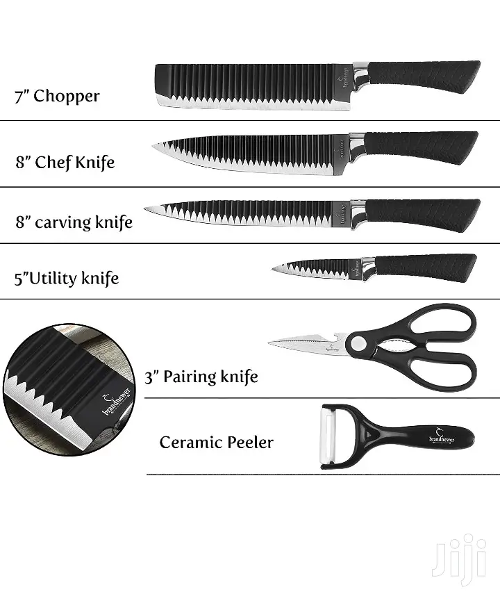 6 Knife Set