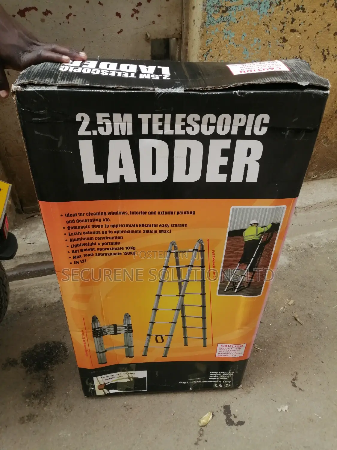 5meters Double Telescopic Ladder
