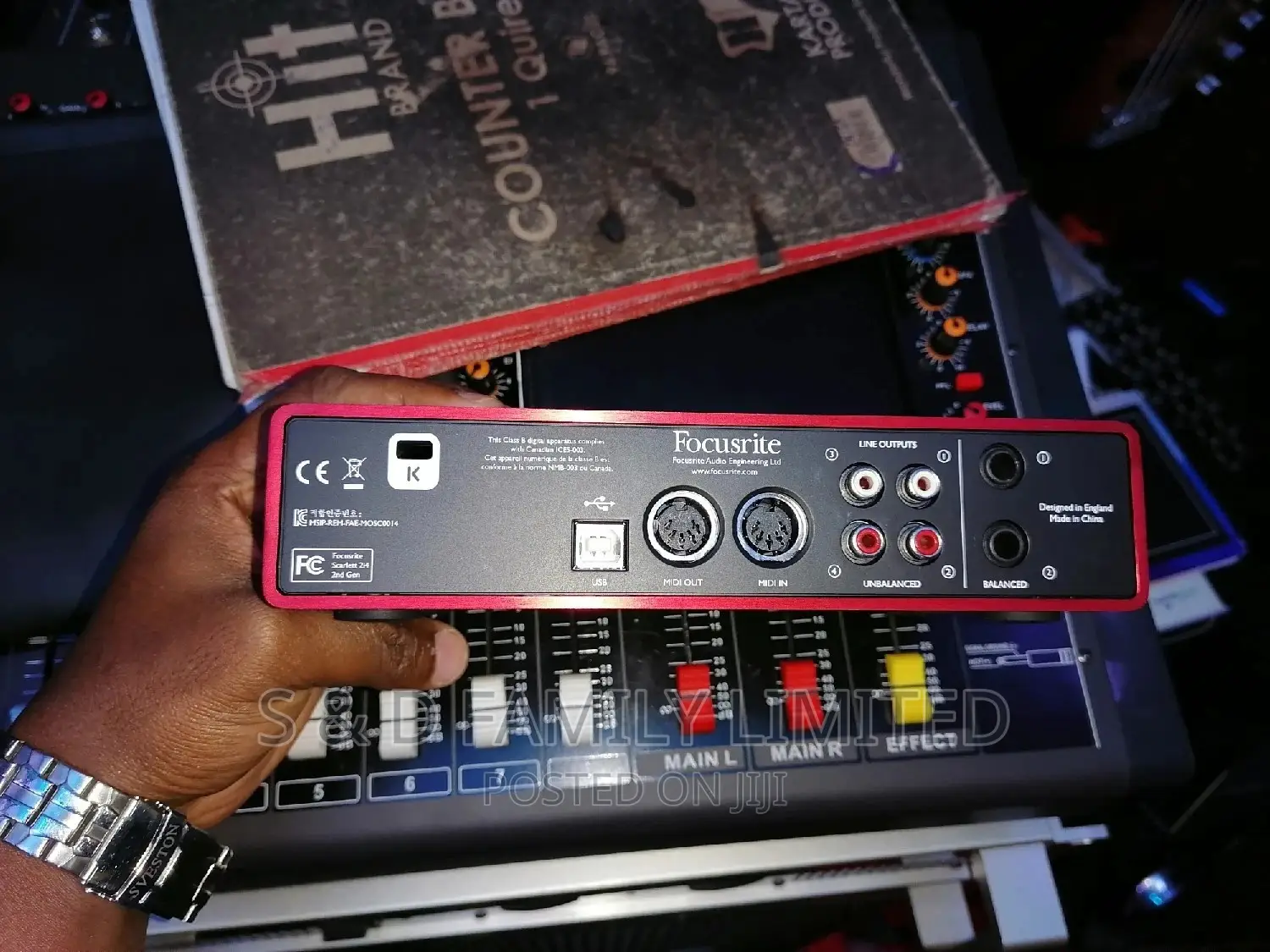 Focusrite Scarlett 2i4 (2nd Gen) Usb Audio
