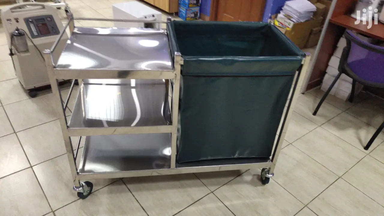 Linen Trolley With Canvas Canvas