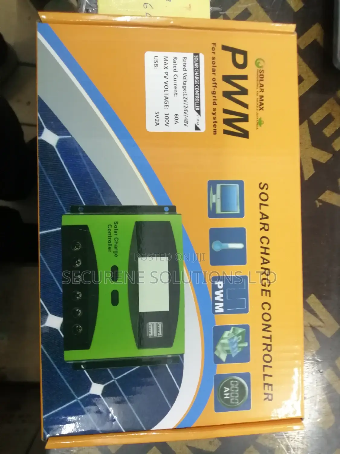 Solarmax Solar Charge Controller 60 Amps