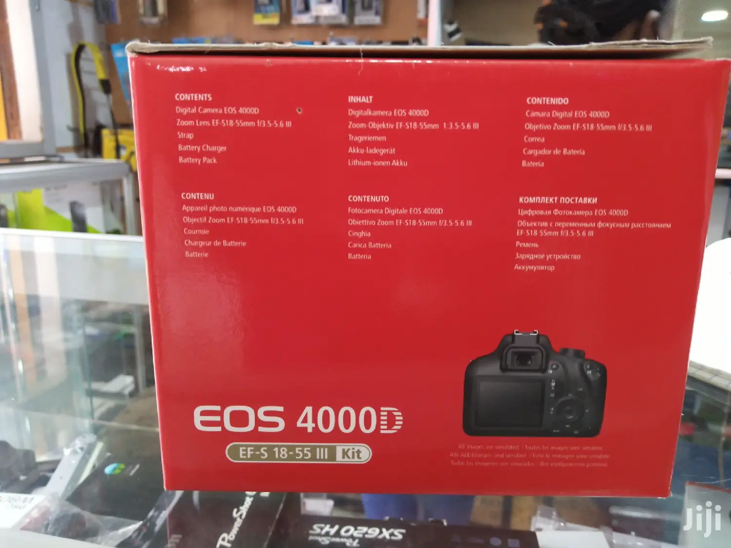 Ex Uk Canon 4000D With Wifi
