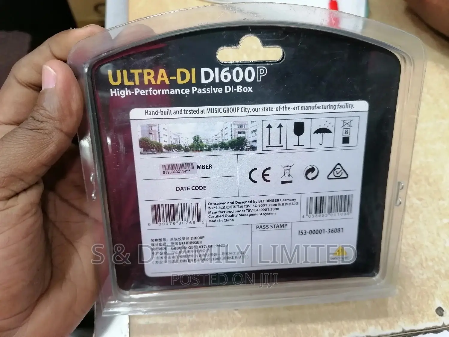 Behringer Di Box Guitar Direct Box