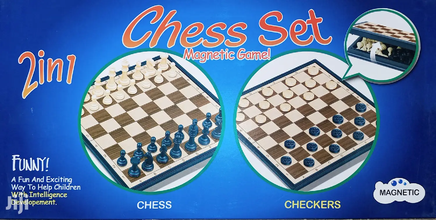 2 in 1 Chess Checkers