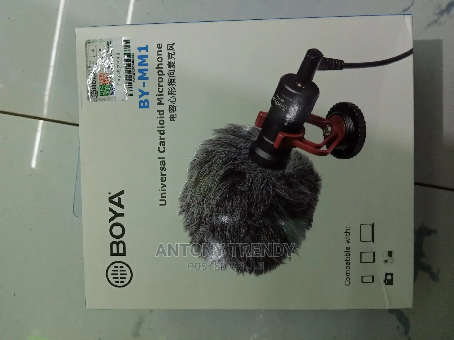 Boya by-Mm1 Video Microphone Youtube Vlogging