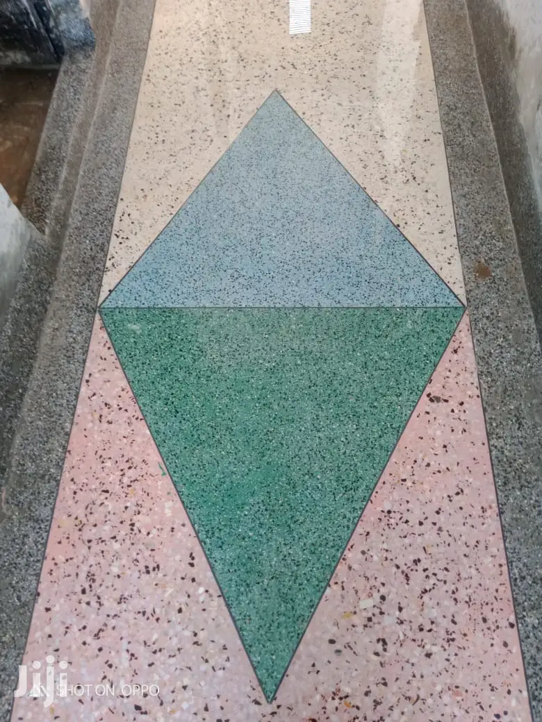 Terrazo Installation.