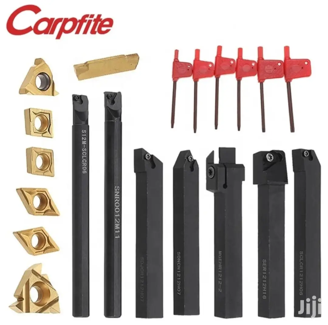 Lathe Cutting Tools 12mm/20mm/25mm Shank 7pcs Set